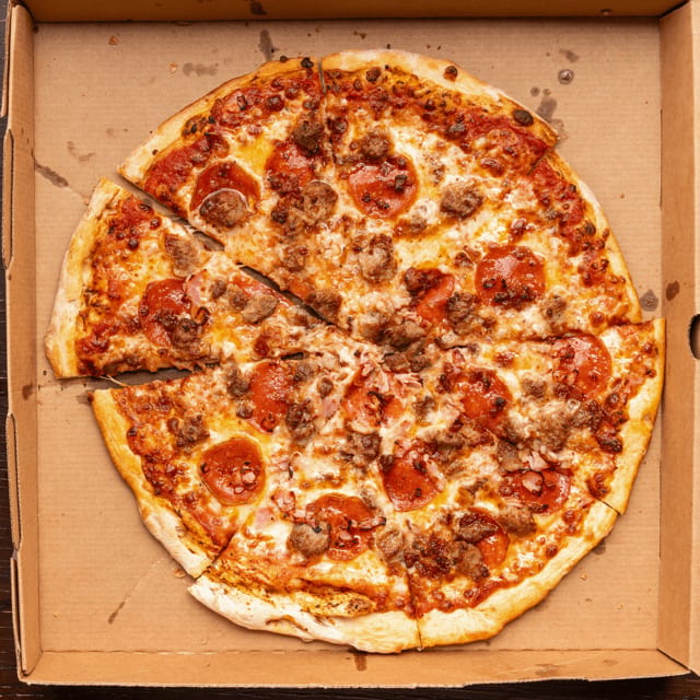 Meaty Pizza.